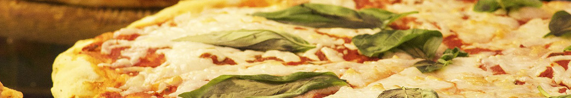 Eating Italian Pizza at Lori's Italian Grill & Pizzeria restaurant in Forest, VA.